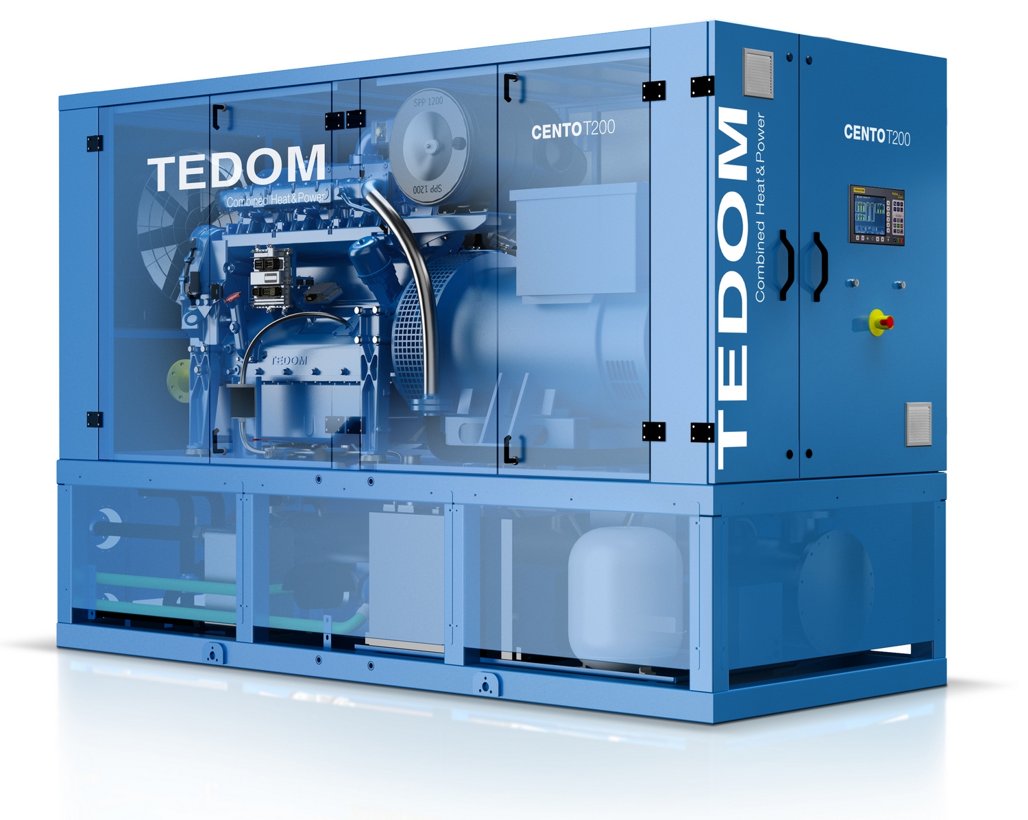 Выгодные условия покупки на газопоршневая электростанция tedom cento 200