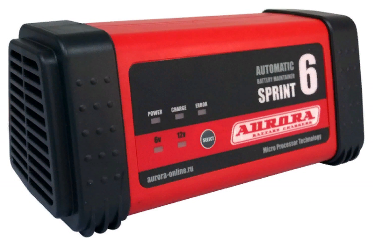 Выгодные условия покупки на зарядное устройство aurora sprint 6 automatic (12в)