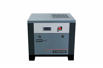 Выгодные условия покупки на винтовой компрессор ironmac ic 7,5/10 c vsd ip23 (10 бар; 0,60 м3/мин; 5,5 квт) айронмак иронмак