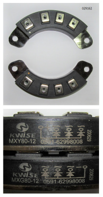 Выгодные условия покупки на мост диодный 80а (комплект из 2 секторов) / rectifier .mxy80-12/mxg80-12