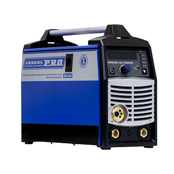 Выгодные условия покупки на синергетический инверторный сварочный полуавтомат aurorapro speedway 200 synergic (mig/mag+mma+tig lift)