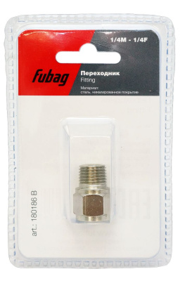Выгодные условия покупки на fubag переходник 1/4"m на 1/4"f, блистер 1 шт.