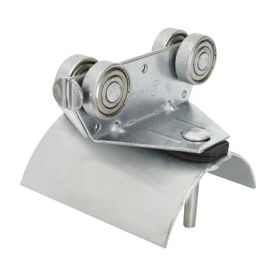 Выгодные условия покупки на кабельная тележка металлическая h-c4005-1(steel saddle)  для с-рельса
